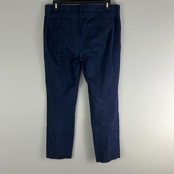 GAP Blue Slim Cropped Khaki Pants (4) - Picture 4 of 7